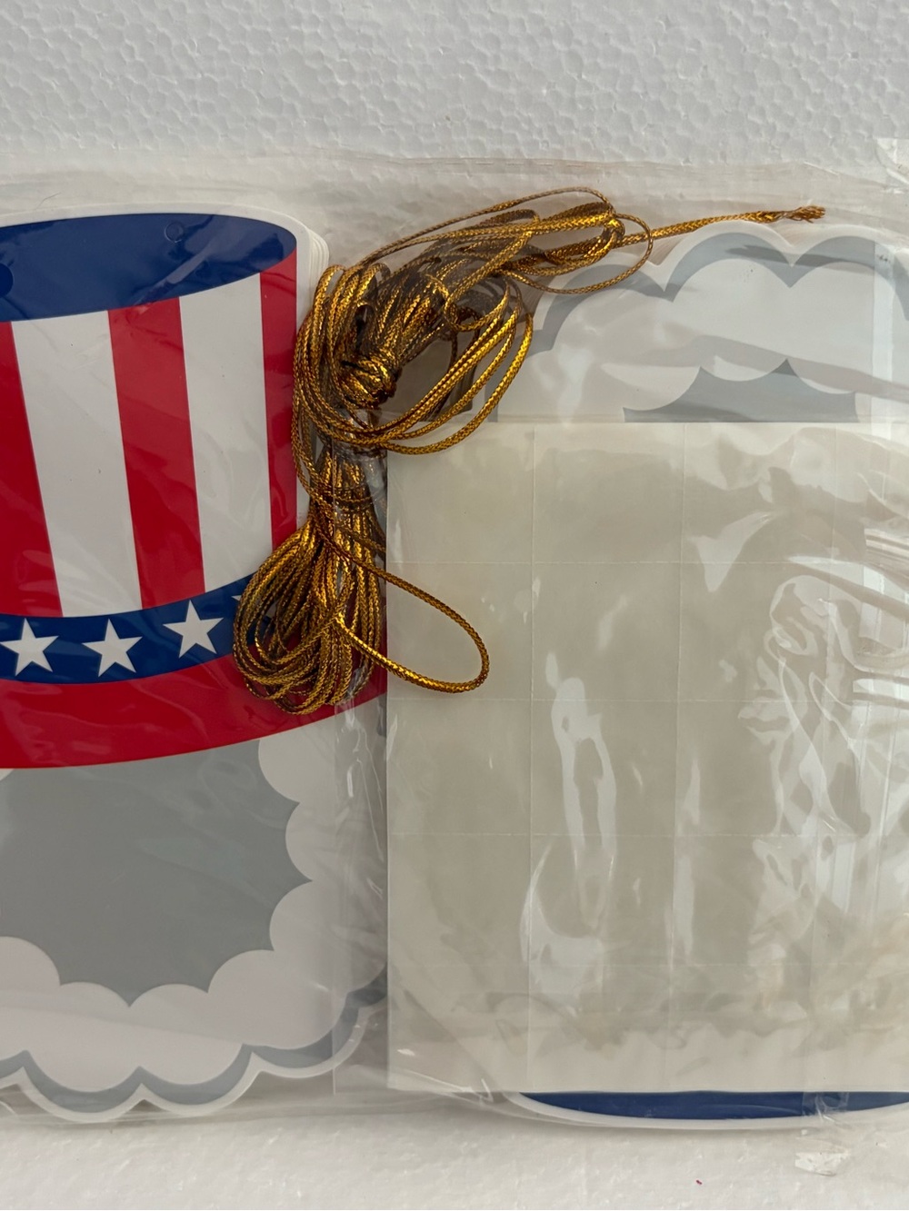 Patriotic Uncle Sam Party Banner - Teacher Classroom, Home Party